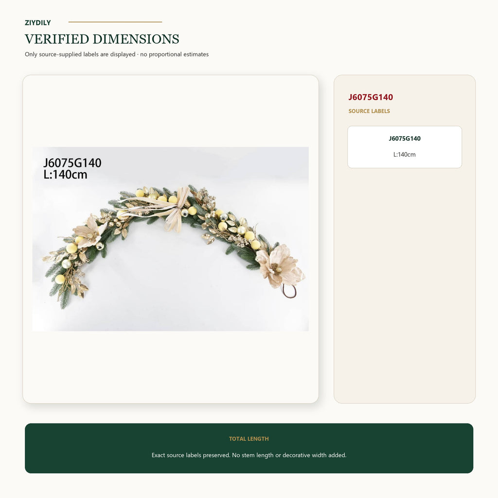 J6075G140 verified dimensions and specifications