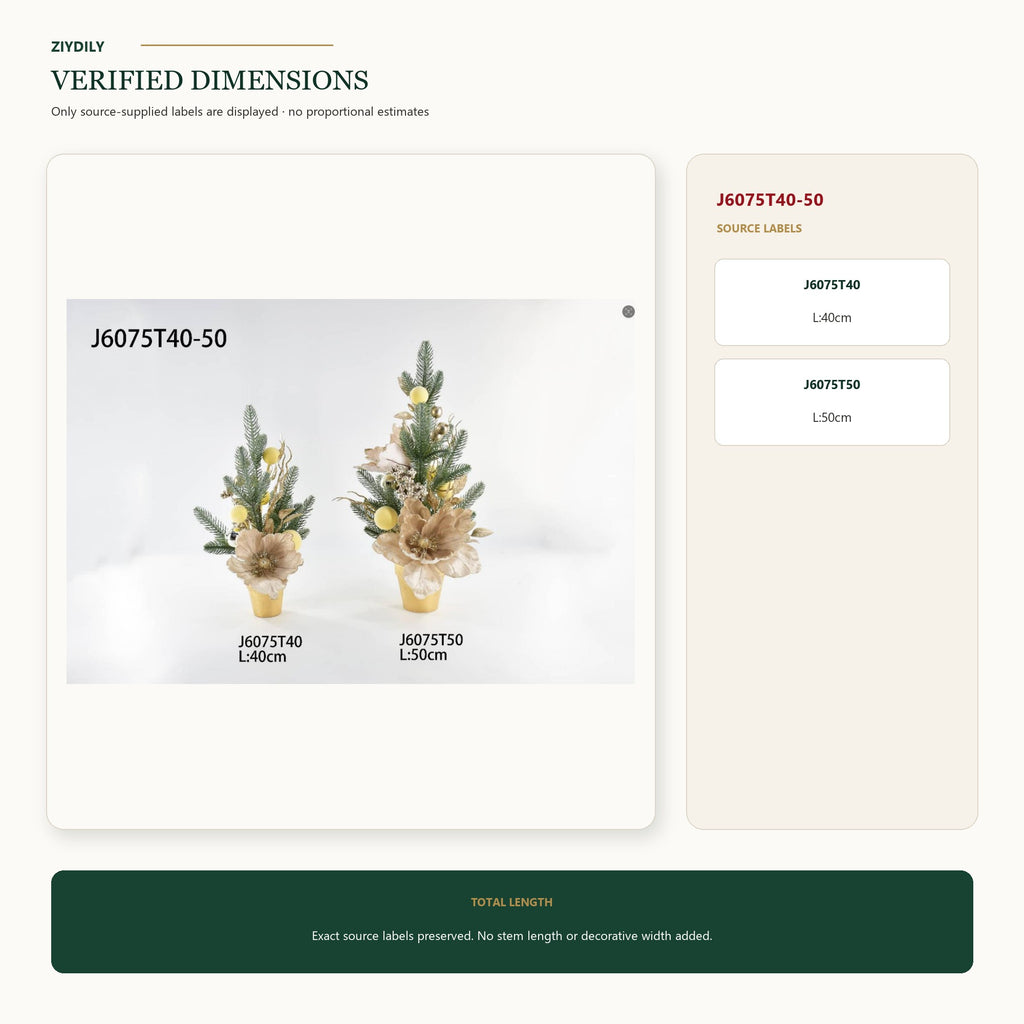 J6075T40-50 verified dimensions and specifications