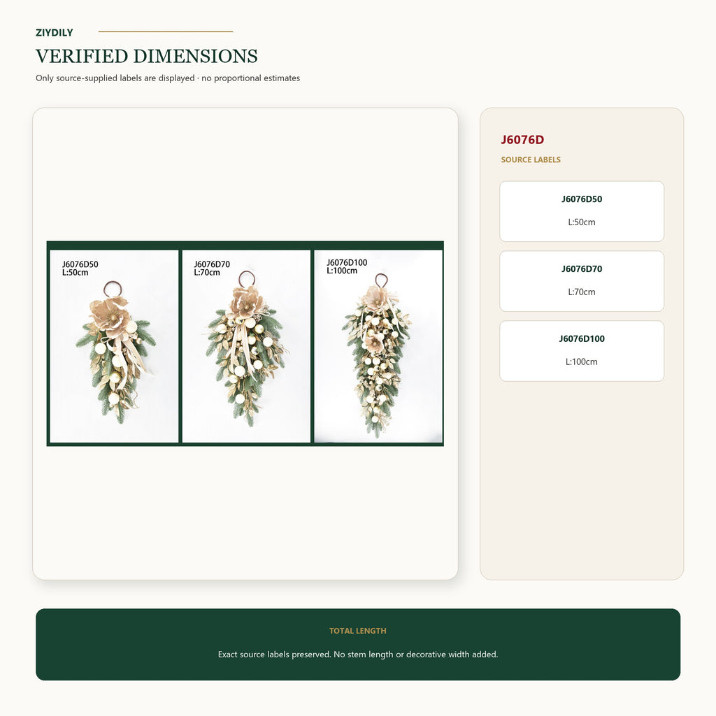 J6076D verified dimensions and specifications