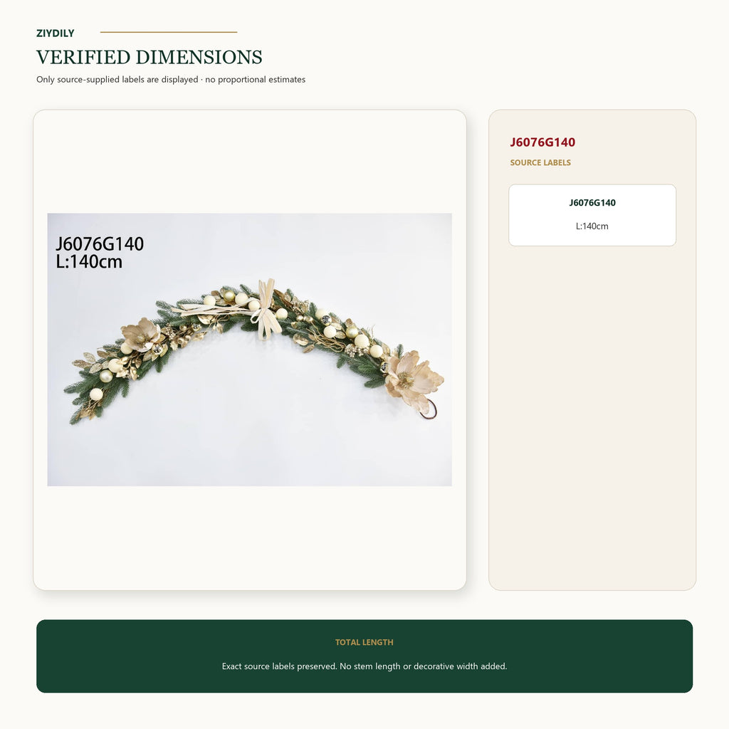 J6076G140 verified dimensions and specifications