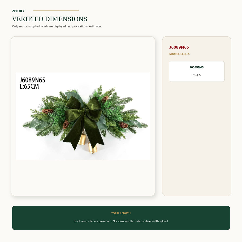 J6089N65 verified dimensions and specifications
