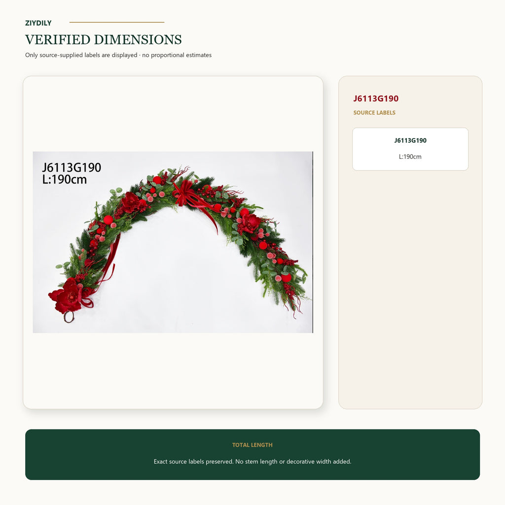 J6113G190 verified dimensions and specifications