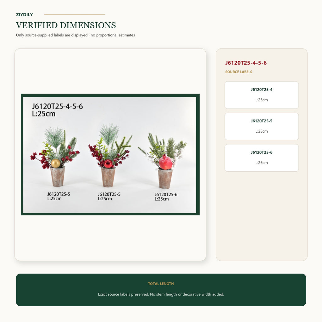 J6120T25-4-5-6 verified dimensions and specifications