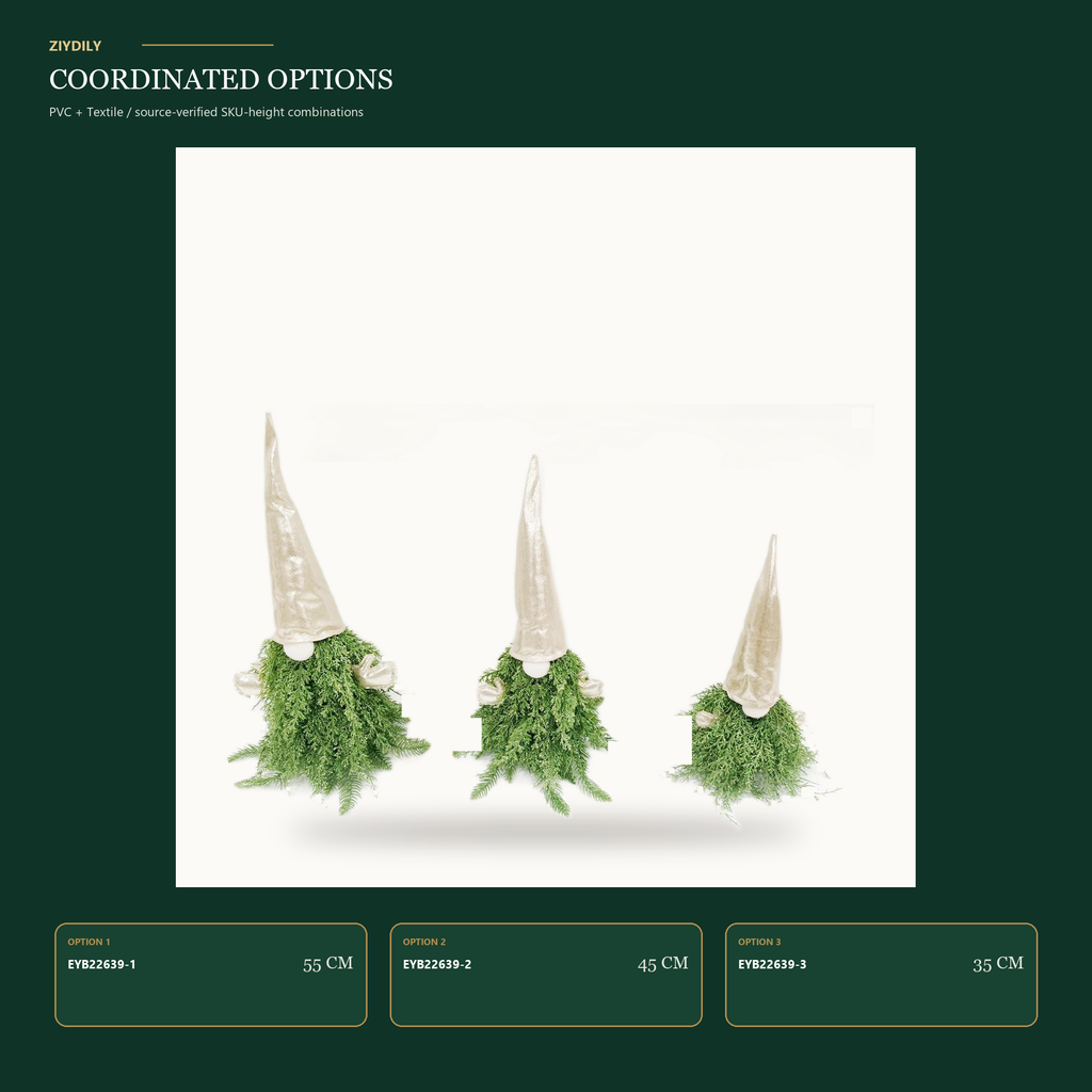 EYB22639 Christmas gnome product variants