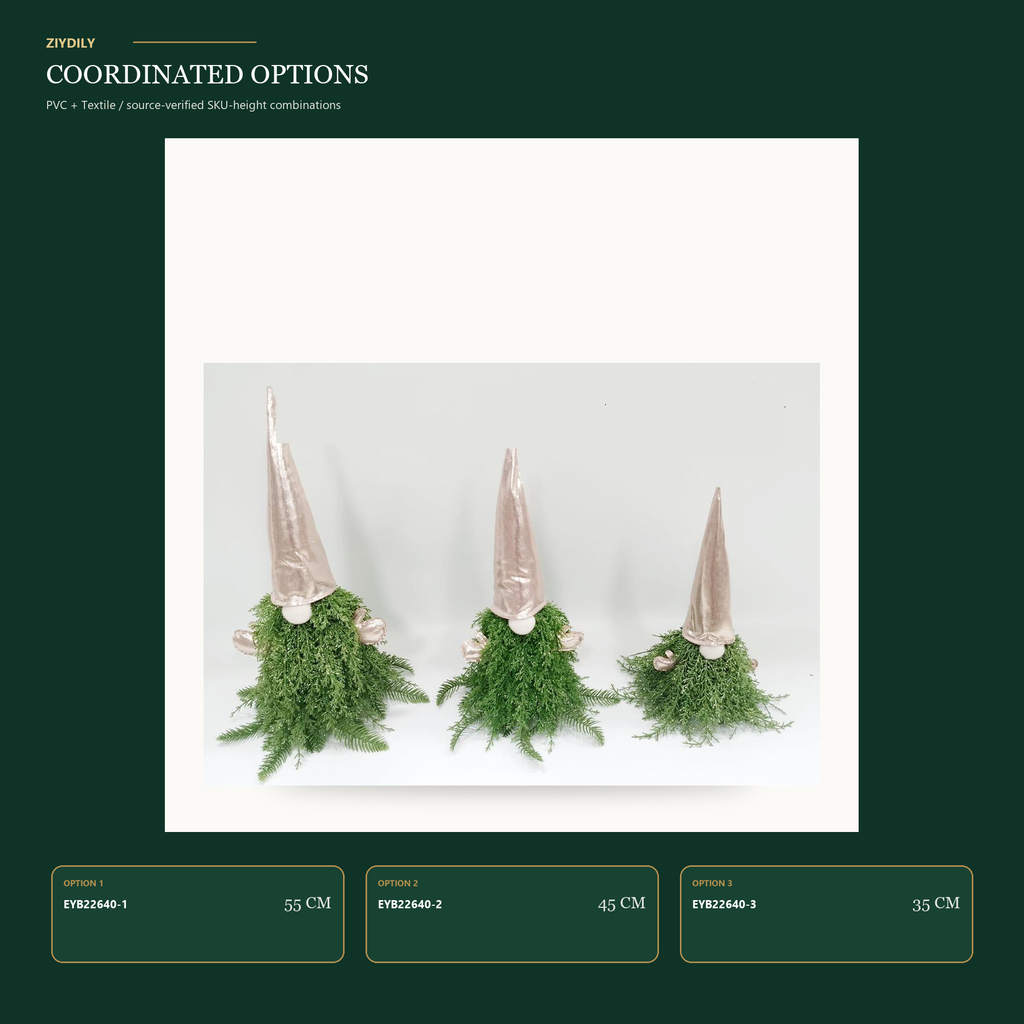 EYB22640 Christmas gnome product variants