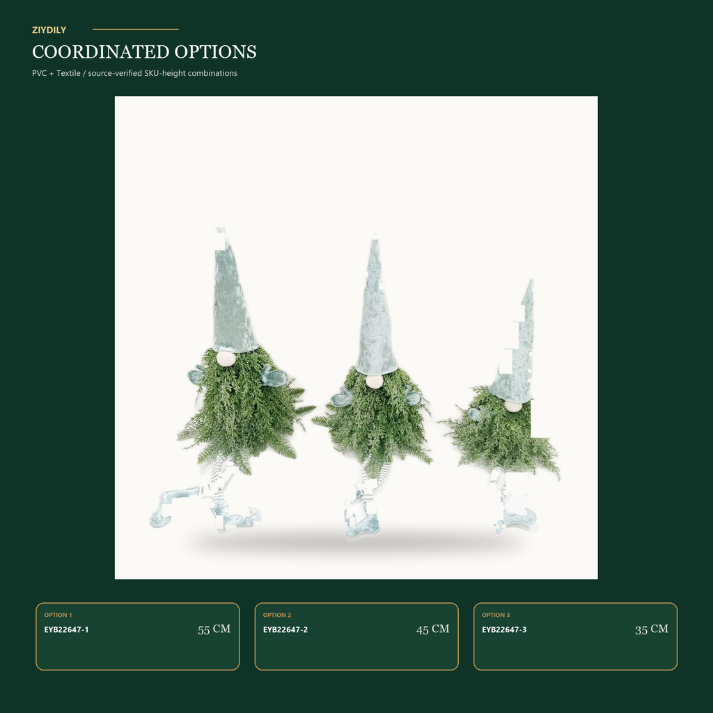 EYB22647 Christmas gnome product variants