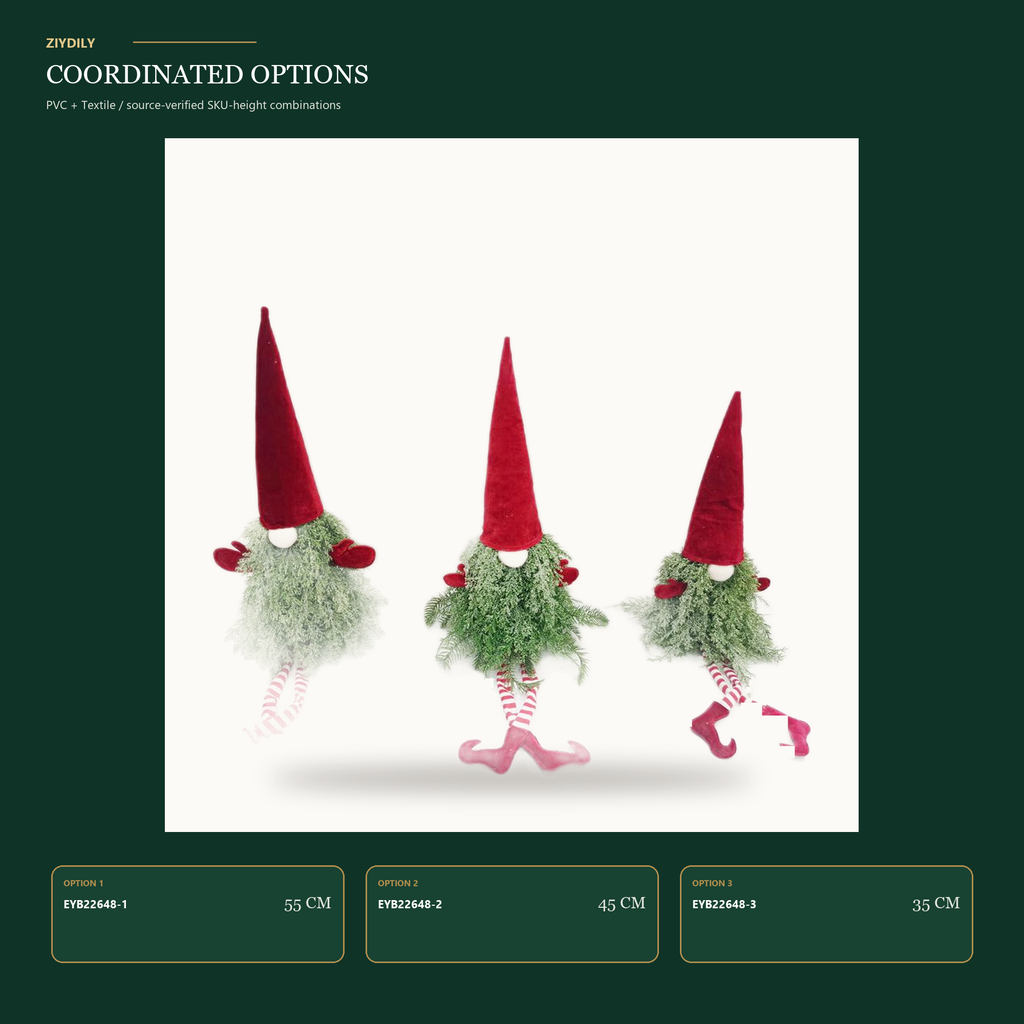 EYB22648 Christmas gnome product variants