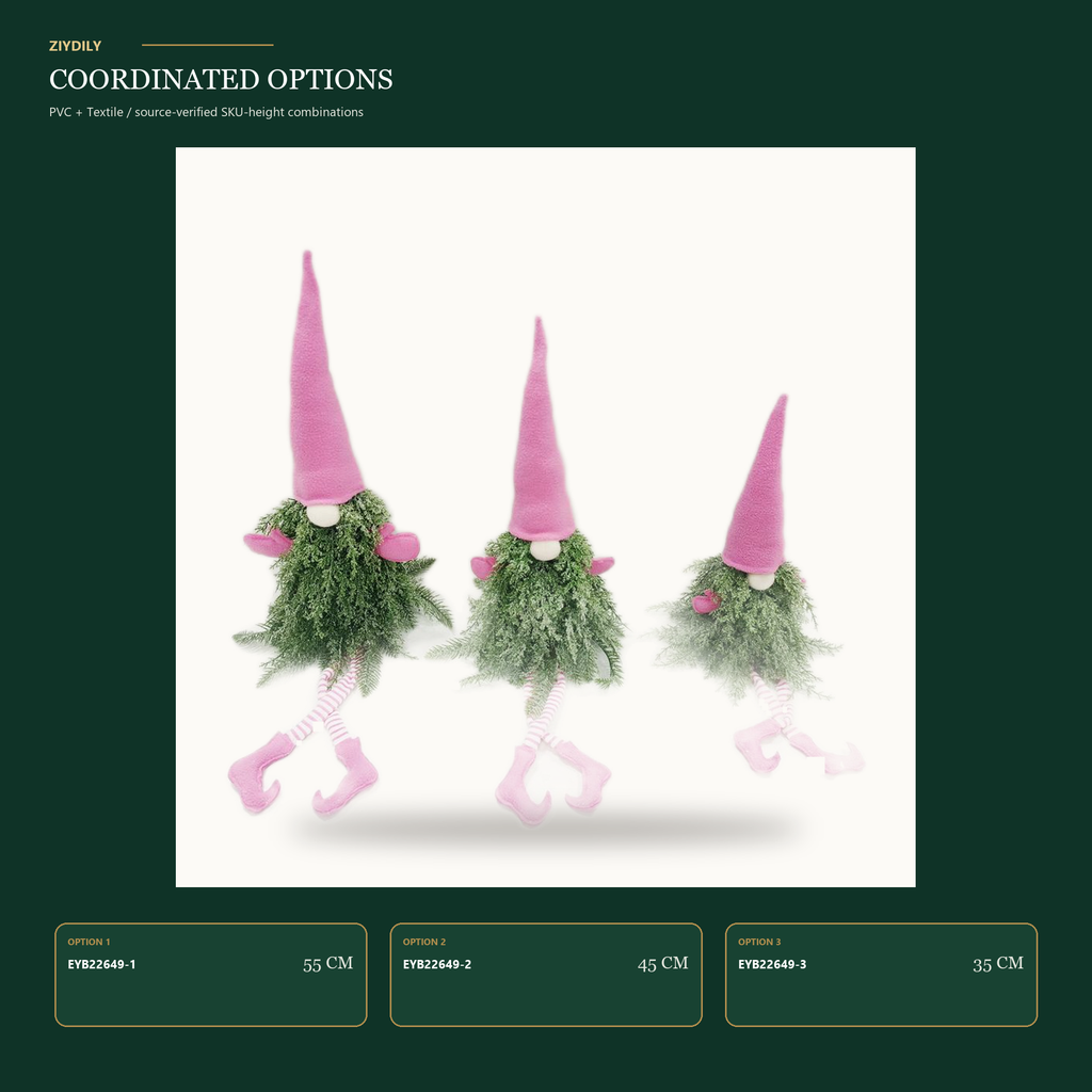 EYB22649 Christmas gnome product variants