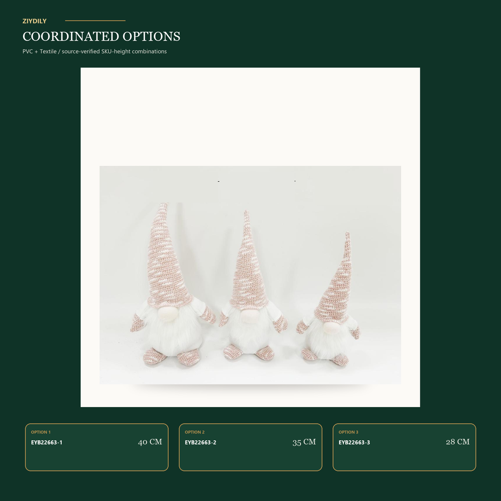 EYB22663 Christmas gnome product variants