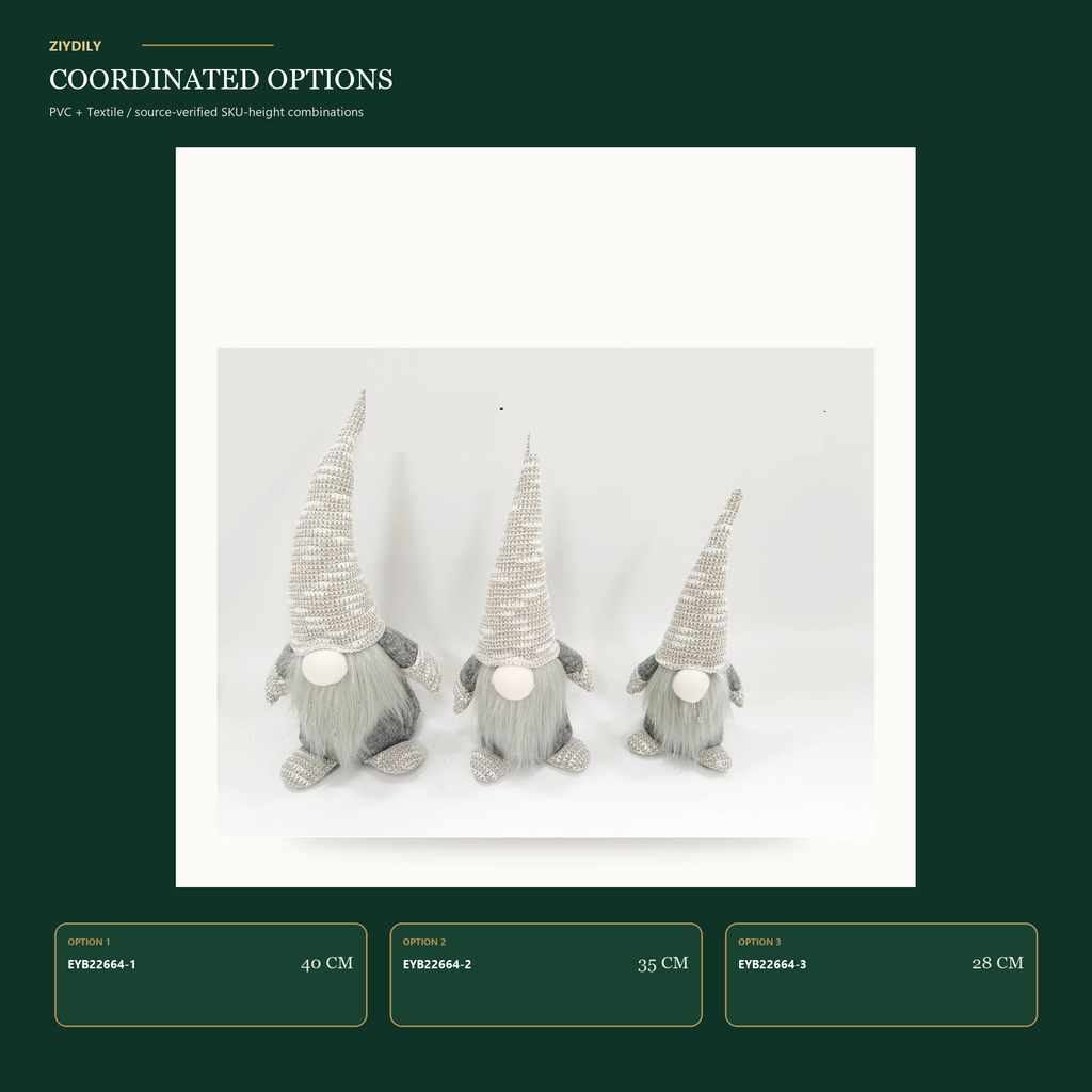 EYB22664 Christmas gnome product variants