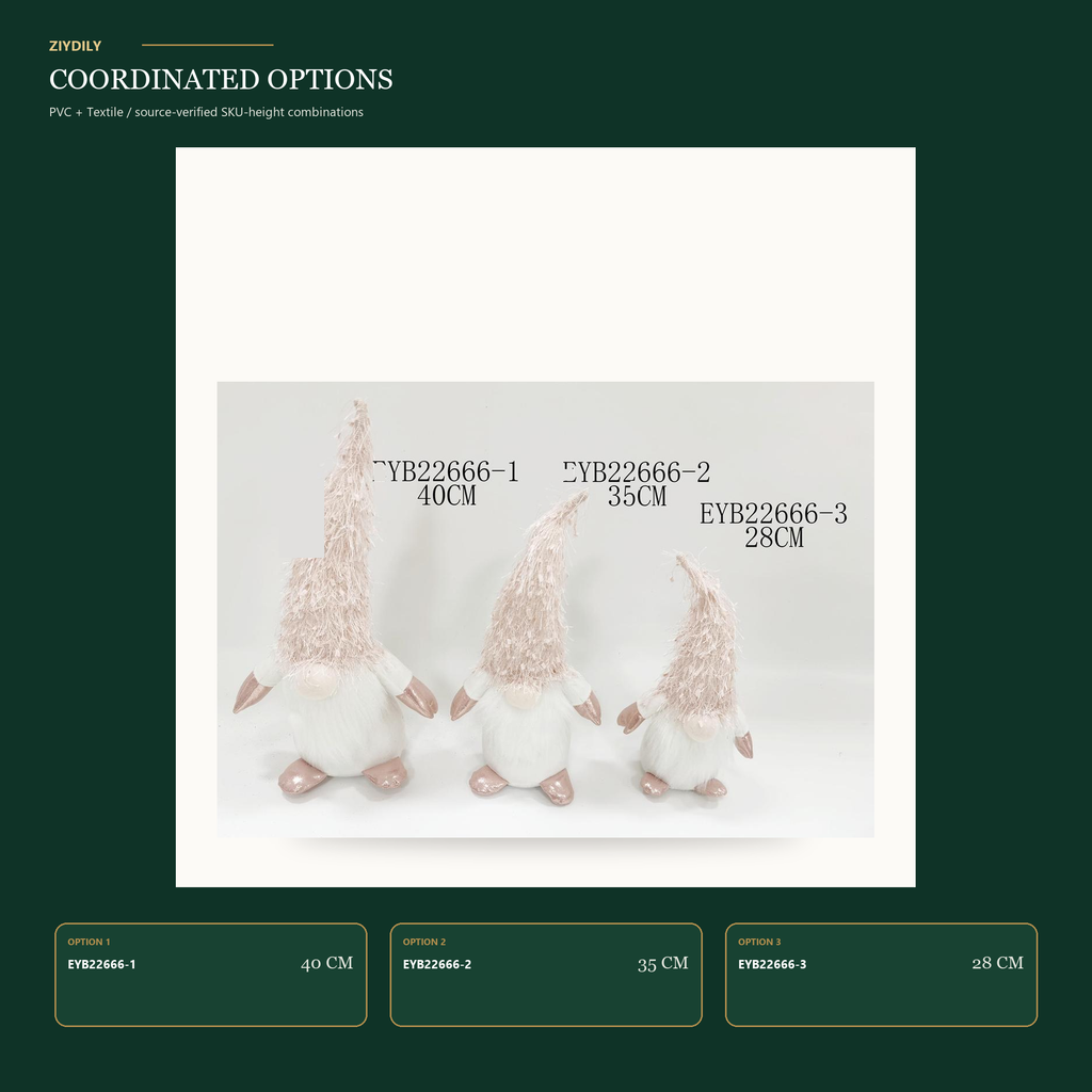 EYB22666 Christmas gnome product variants
