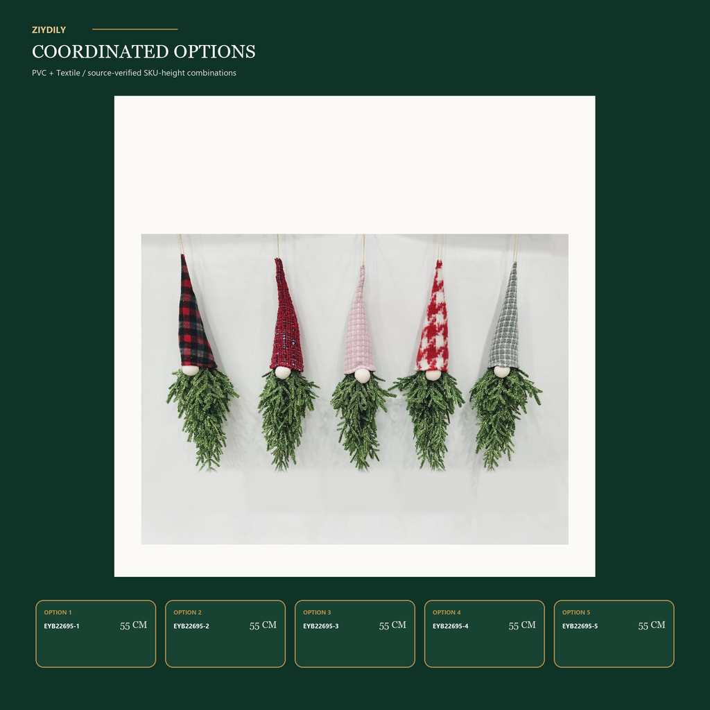 EYB22695 Christmas gnome product variants