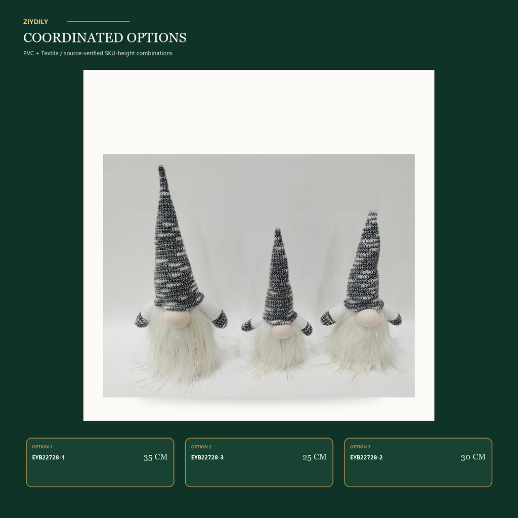 EYB22728 Christmas gnome product variants