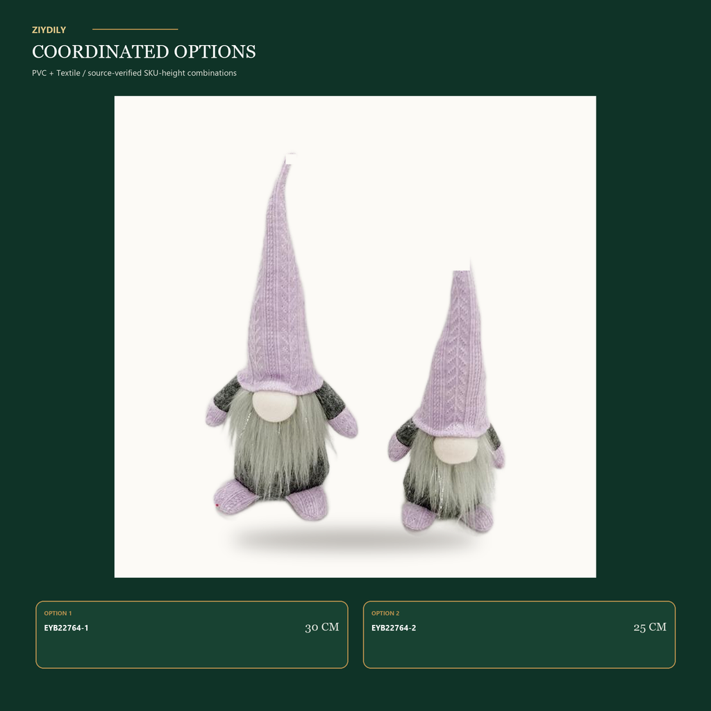 EYB22764 Christmas gnome product variants