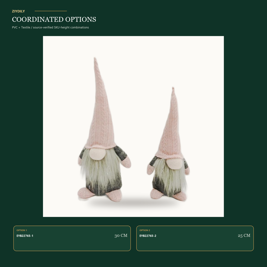 EYB22765 Christmas gnome product variants