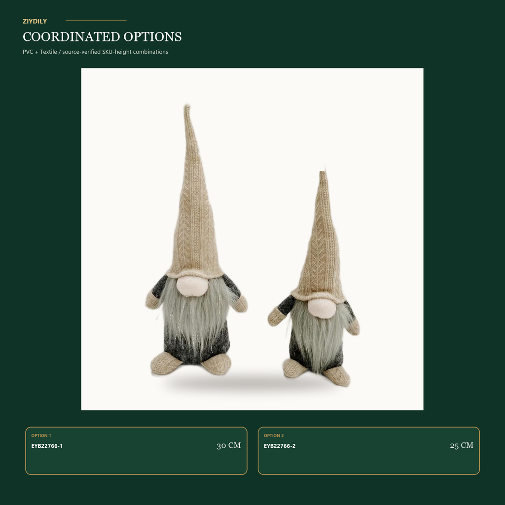 EYB22766 Christmas gnome product variants