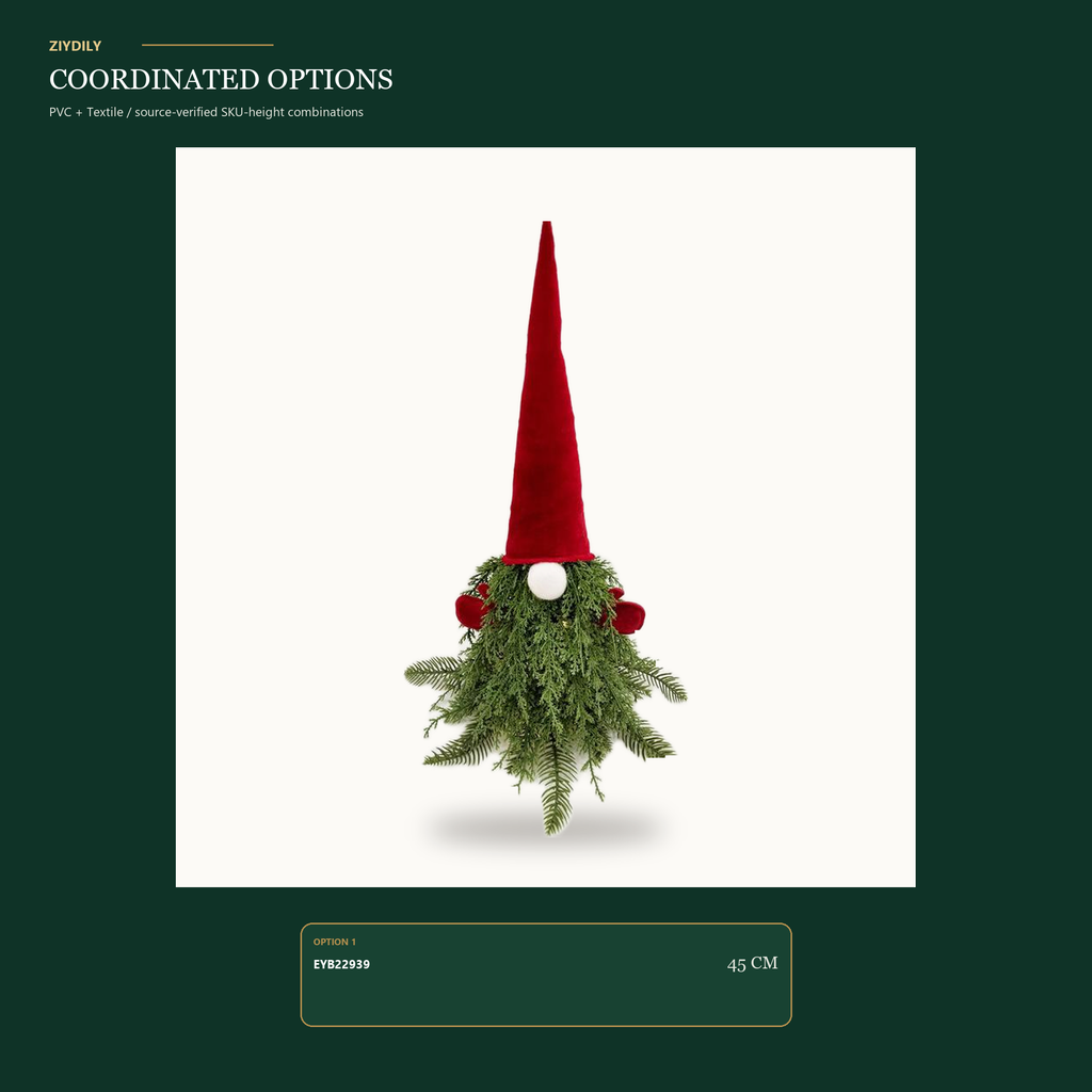 EYB22939 Christmas gnome product variants
