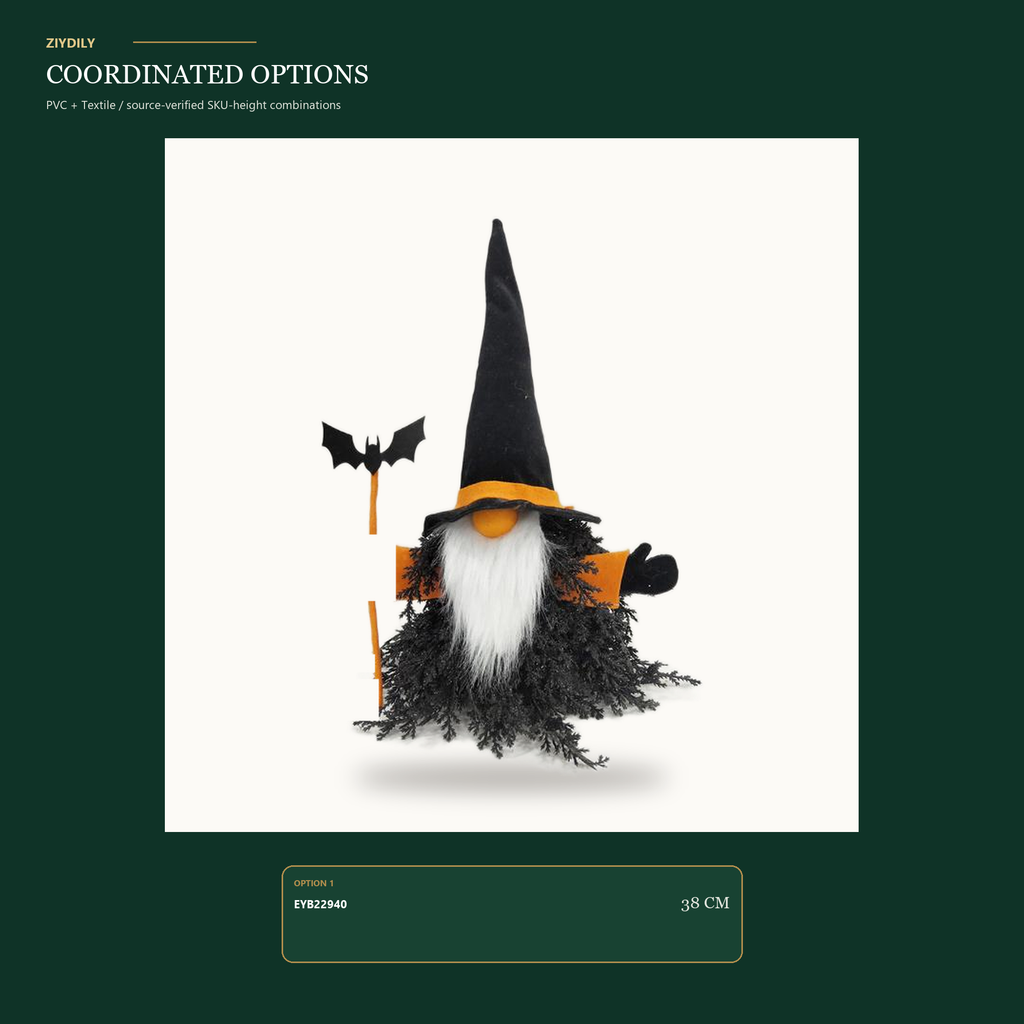 EYB22940 Halloween gnome product variants