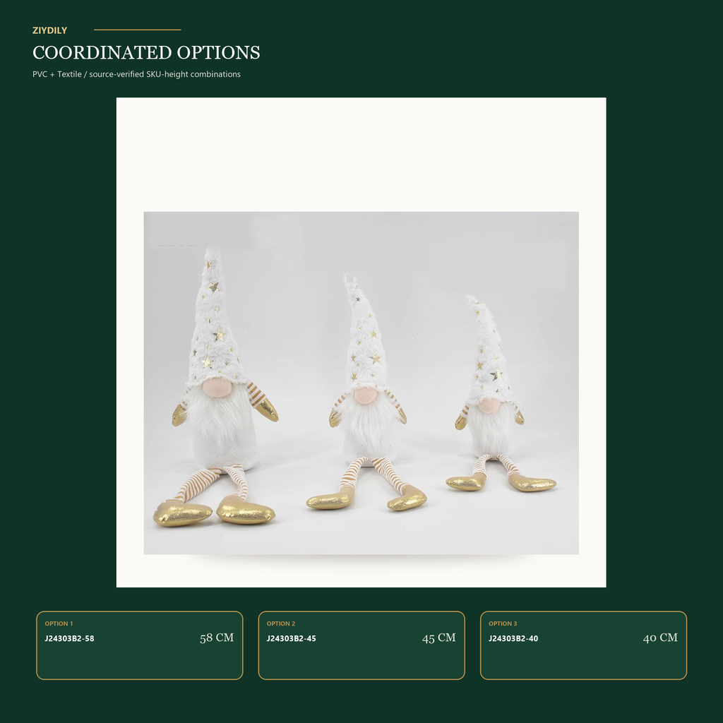 J24303B2 Christmas gnome product variants