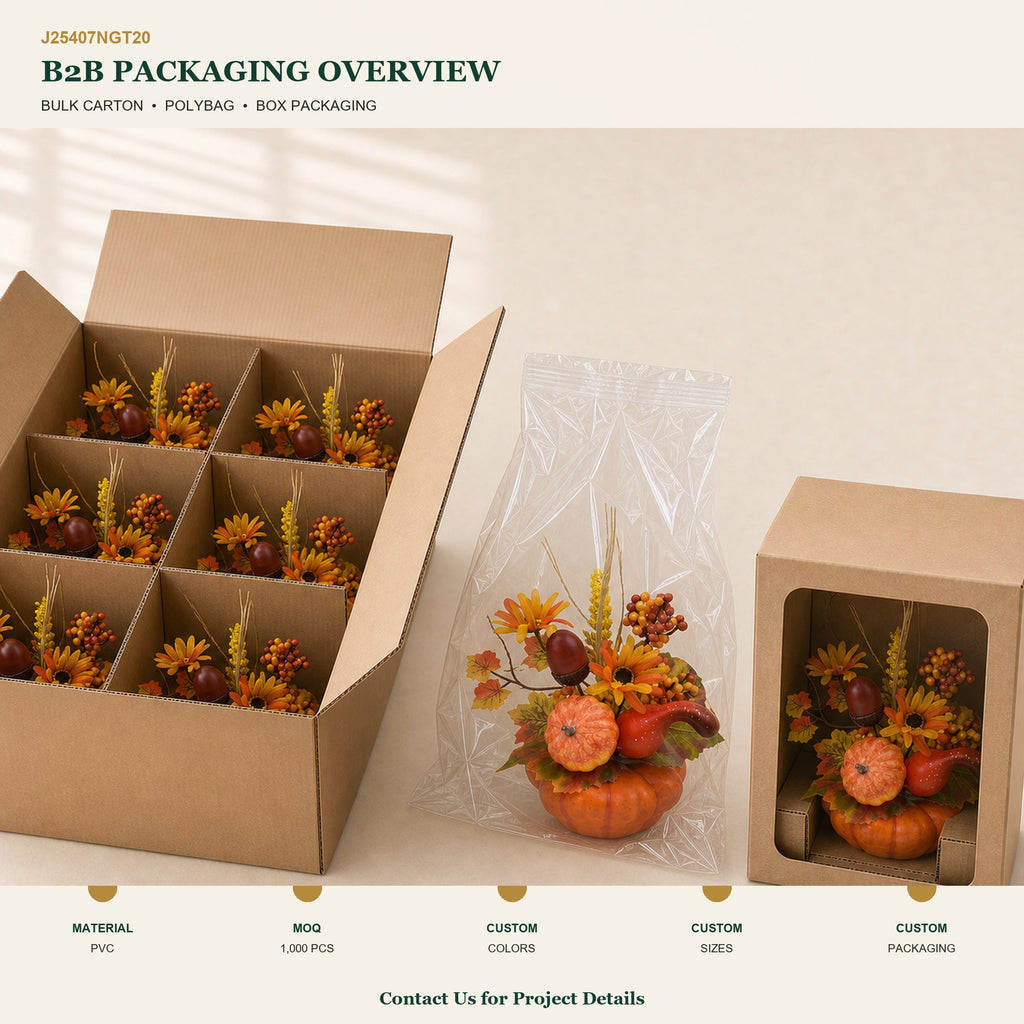 J25407NGT20 image 4 - Autumn Tabletop Arrangement