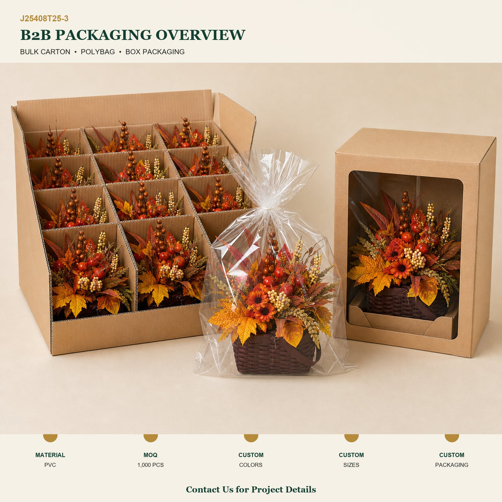 J25408T25-3 image 4 - Autumn Tabletop Arrangement