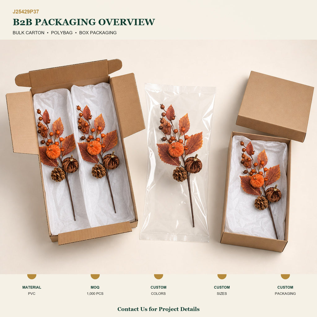 J25429P37 image 4 - Artificial Autumn Decorative Pick