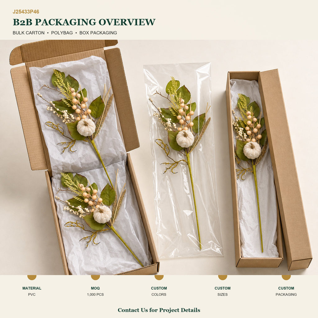 J25433P46 image 4 - Artificial Autumn Decorative Pick