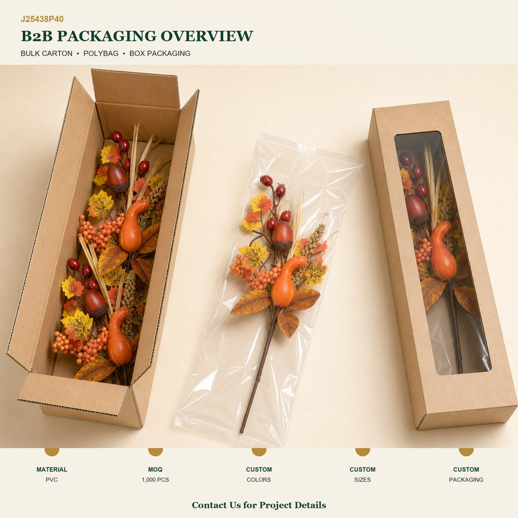 J25438P40 image 4 - Artificial Autumn Decorative Pick
