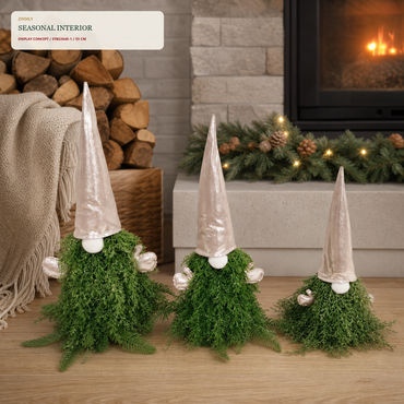 EYB22640 Christmas gnome fireplace and hearth application