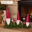PVC and Textile Christmas Gnome Figures - 55 cm / 45 cm / 35 cm