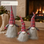 PVC and Textile Christmas Gnome Figures - 35 cm / 25 cm / 30 cm