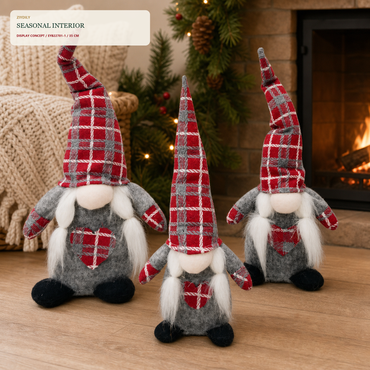 EYB22701 Christmas gnome fireplace and hearth application