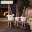 PVC and Textile Christmas Gnome Figures - 65 cm / 45 cm / 55 cm