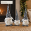 PVC and Textile Christmas Gnome Figures - 35 cm / 25 cm / 30 cm