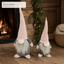 PVC and Textile Christmas Gnome Figures - 30 cm / 25 cm