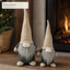 PVC and Textile Christmas Gnome Figures - 30 cm / 25 cm