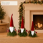 PVC and Textile Christmas Gnome Figures - 50 cm / 45 cm / 35 cm