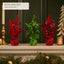 Wrapped-Base Christmas Berry Decorative Stem – 30 cm