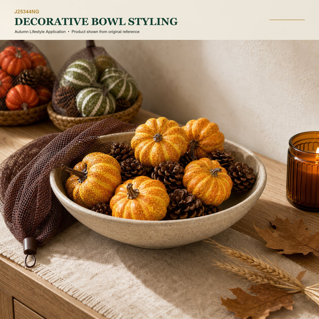J25344NG image 5 - Autumn Decorative Ornament Set