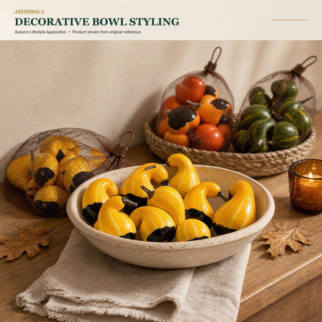 J25350NG-1 image 5 - Autumn Decorative Ornament Set