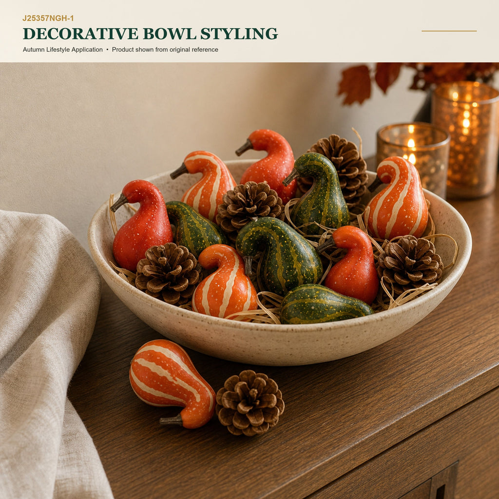J25357NGH-1 image 5 - Autumn Decorative Ornament Set