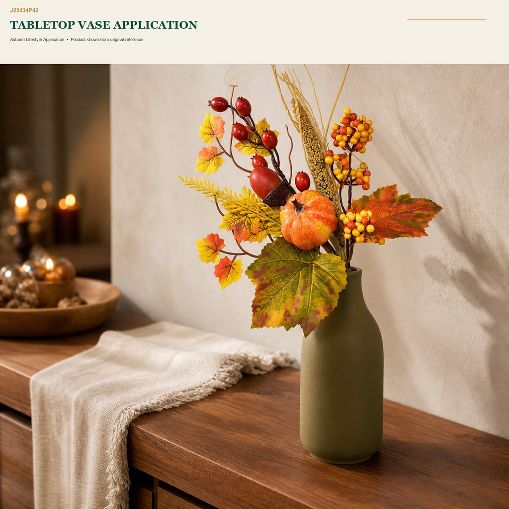 J25434P42 image 5 - Artificial Autumn Decorative Pick
