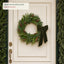 Evergreen Bow Wreath Variant – 60 cm
