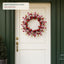 Twig and Ornament Christmas Wreath – 50 cm