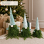 EYB22635 Christmas gnome seasonal tree display