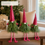 EYB22650 Christmas gnome seasonal tree display