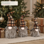 EYB22657 Christmas gnome seasonal tree display