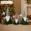EYB22717 Christmas gnome seasonal tree display