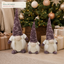 EYB22723 Christmas gnome seasonal tree display