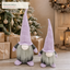 EYB22764 Christmas gnome seasonal tree display